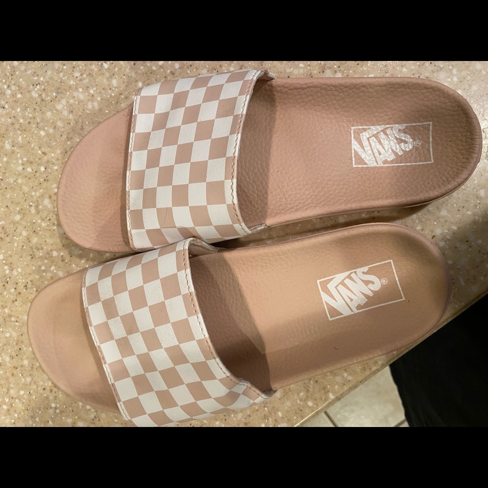 Vans Pink Slides